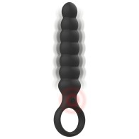 Black&Silver Powerful Silicone Anal Dilator Bob