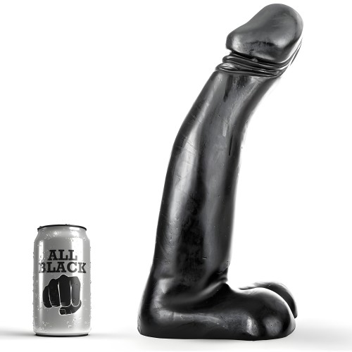 All Black Realistic Dildo Fisting 29 Cm