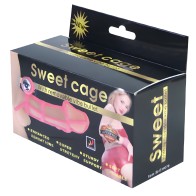 Baile - Sweet 10 Ritmos Funda Y Anillo Silicona Para Hombres Pene Rosa