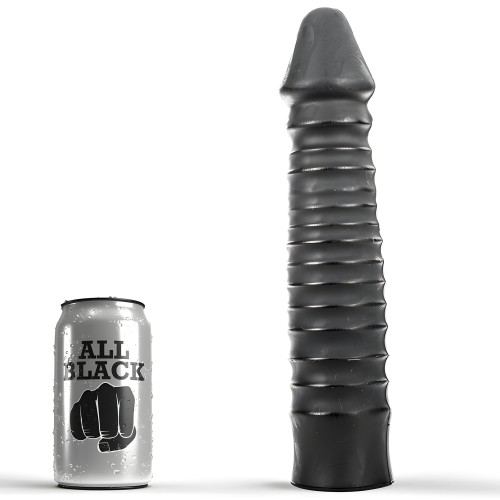 All Black Dildo - 26 cm