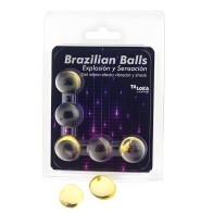 Brazilian Balls Exciting Gel 5 Pack