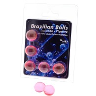Taloka Brazilian Balls - Vibrating Gel Pack of 5