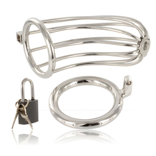 Metal Hard Bird Chastity Cage