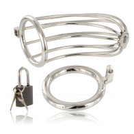 Metal Hard Bird Chastity Cage