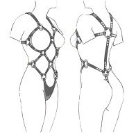 Adjustable BDSM Harness for Women
