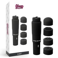 Glossy Pocket Kurt Black Massager