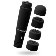 Glossy Pocket Kurt Black Massager