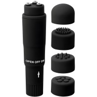 Glossy Pocket Kurt Black Massager