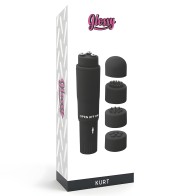 Glossy Pocket Kurt Black Massager