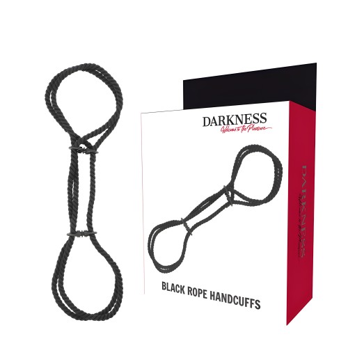 Darkness Cotton Rope Cuffs