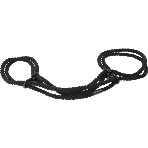 Darkness Cotton Rope Cuffs