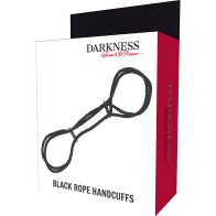Darkness Cotton Rope Cuffs