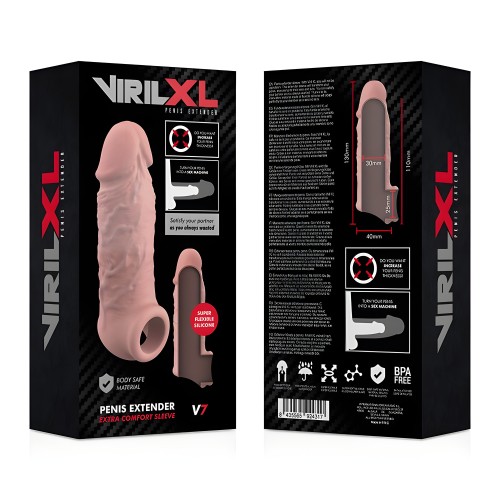Virilxl Extensión De Pene Liquid Silicone V7 Natural