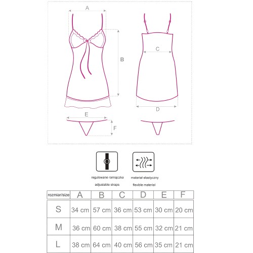 Livco Corsetti Fashion - Hyeona Babydoll & Thong Set