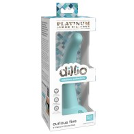 Dillio - Curious Five 12.7 Cm Green G-Spot Dildo
