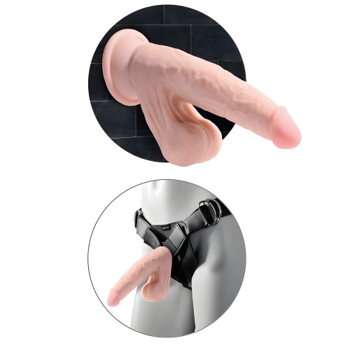 King Cock Plus 3D Dildo Swinging Balls 12.7 Cm