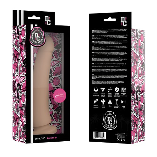 Delta Club - Dildo Realista Natural Silicona Medica 20 Cm