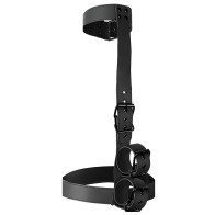 Men's Neck and Wrist Restraint Set - Fetish Submissive
