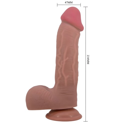 Pretty Love Sliding Skin Dildo