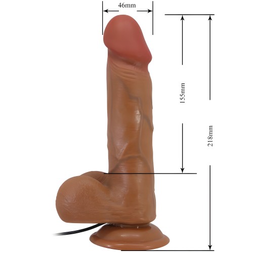 Baile Bahamut Vibrador Realístico 21.8 Cm