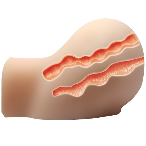 Crazy Bull Realistic Vagina and Anus with Vibration