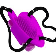 Pretty Love Heartbeat Clitoral Massager 10 Vibration Modes Purple