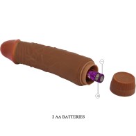 Baile Jeff Realistic Vibrator 19.5 cm Mulato