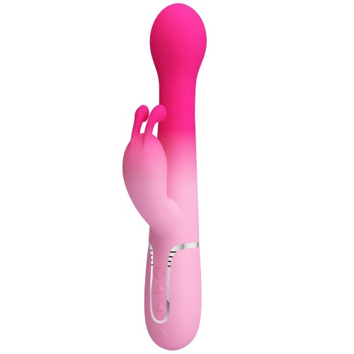 Dejon Vibrador Rabbit 3 En 1 Multifunción Rosa