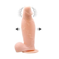 - Dildo Realístico Vibrador E Inflable