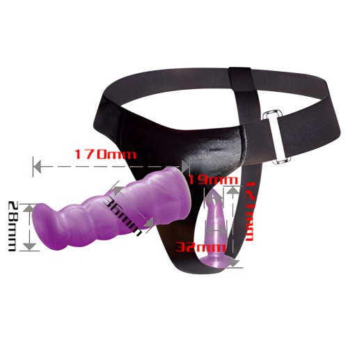 Baile Lilac G-Spot and Anal Harness
