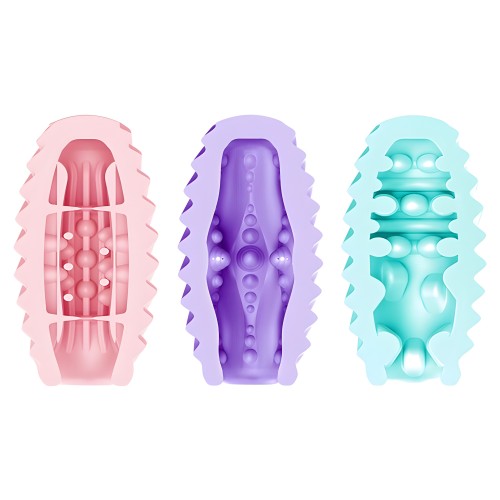 Pretty Love Double-Sided Masturbator Egg - 15 Units