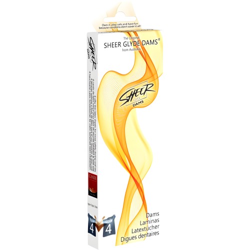 Sheer Glyde Oral Latex Dams