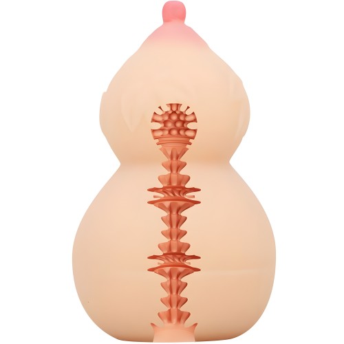 Crazy Bull Calabash Breast-Shaped Masturbator