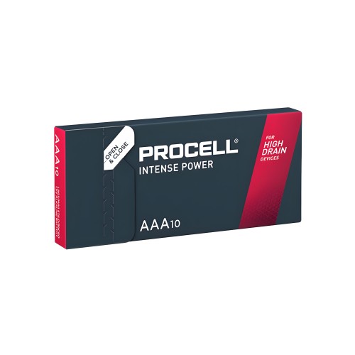 Procell Intense Power Alkaline Batteries - Pack of 10