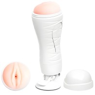 Flora Rechargeable Vagina Masturbator by Crazy Bull