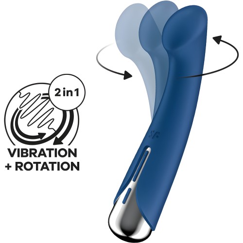 Satisfyer Spinning G-sport 1 Rotating Vibrator Blue
