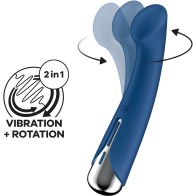 Satisfyer Spinning G-sport 1 Rotating Vibrator Blue