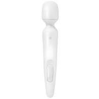 Satisfyer - Wand Erland Masajeador Vibrador Blanco