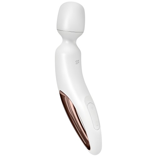 Satisfyer - Wand Erland Masajeador Vibrador Blanco