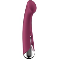 Vibrador Rotador Rojo Satisfyer Spinning G-sport 1