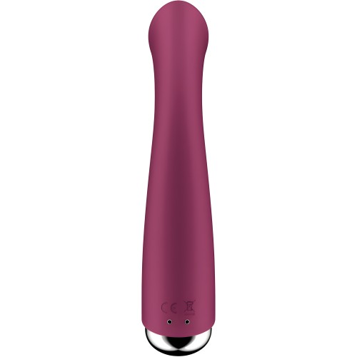 Vibrador Rotador Rojo Satisfyer Spinning G-sport 1