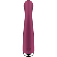 Vibrador Rotador Rojo Satisfyer Spinning G-sport 1