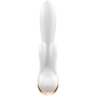 Satisfyer - Double Flex Vibrador App Blanco