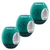 Satisfyer Naughty 3 Pack Masturbator Eggs