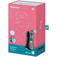 Satisfyer Rotator Plug 1+ App Vibrator Black
