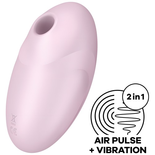 Satisfyer - Vulva Lover 3 Estimulador Y Vibrador Rosa