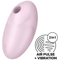 Satisfyer - Vulva Lover 3 Estimulador Y Vibrador Rosa