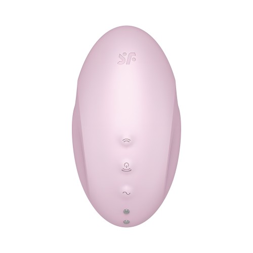 Satisfyer - Vulva Lover 3 Estimulador Y Vibrador Rosa