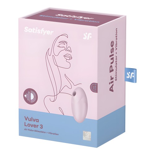 Satisfyer Vulva Lover 3 Clitoral Stimulator and Vibrator