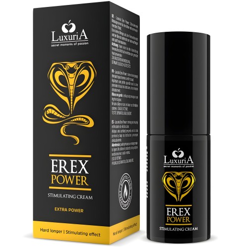 Crema Erex Power para Erección Mejorada